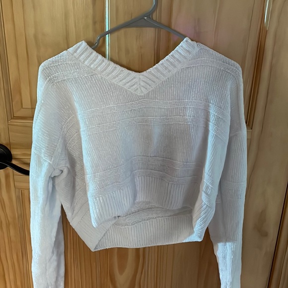 fluffy sweater SO(kohls) V-neck - Picture 1 of 2